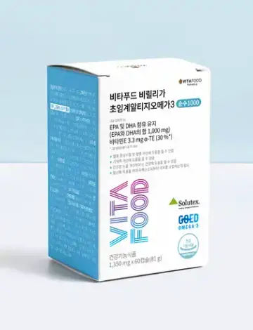 비타푸드 비릴리가 알티지오메가3 1000