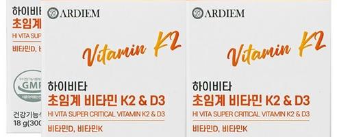 하이비타 초임계 비타민 K2 & D3