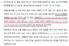 산수유추출물등복합물(리베스틴Ⓡ)