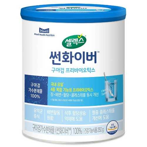 셀렉스 썬화이버 구아검 프리바이오틱스