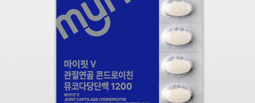마이핏 V 관절연골 콘드로이친 뮤코다당단백 1200