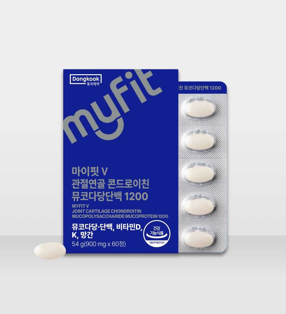 마이핏 V 관절연골 콘드로이친 뮤코다당단백 1200