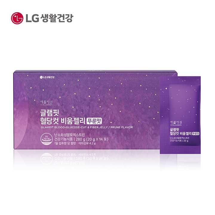 글램핏 혈당컷 비움젤리 푸룬맛