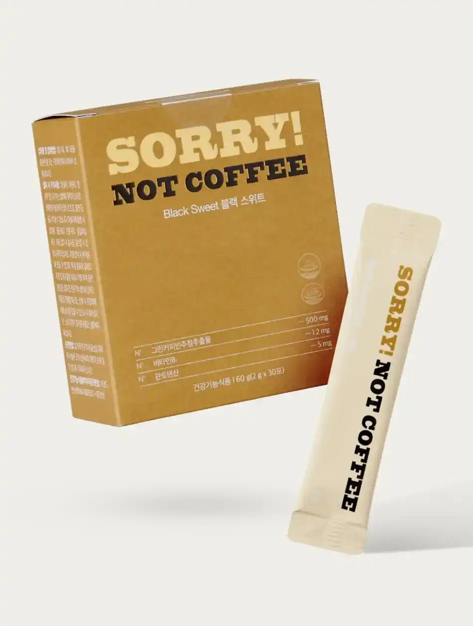 쏘리낫 커피 블랙스위트 SORRY! NOT COFFEE BLACK SWEET (전량수출용)