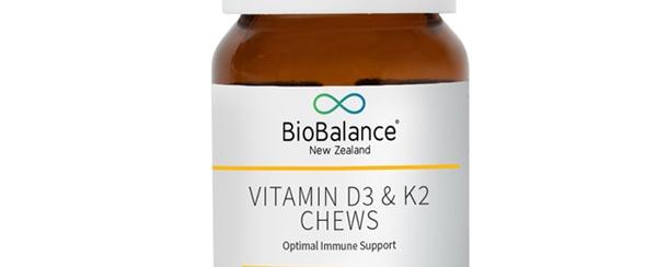 츄어블 비타민 D3 600IU +K2