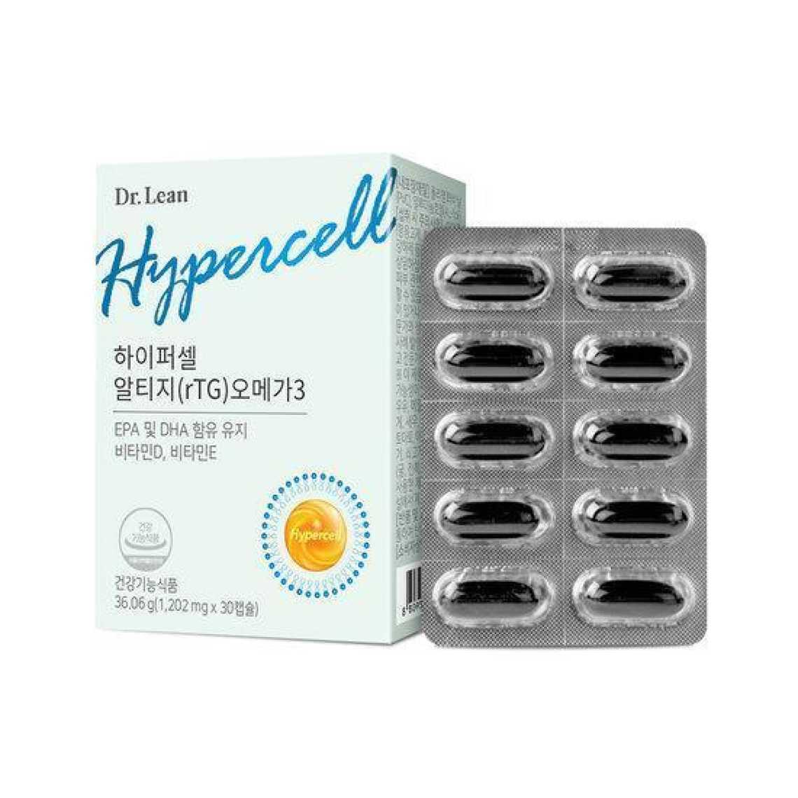하이퍼셀 알티지(rTG) 오메가3 α EPA 및 DHA 함유 유지