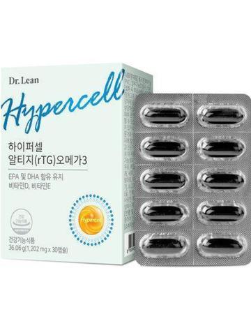 하이퍼셀 알티지(rTG) 오메가3 α EPA 및 DHA 함유 유지
