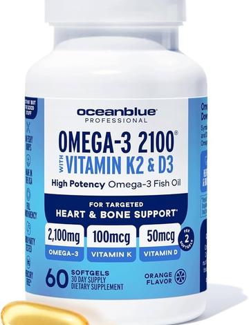 EE OMEGA-3 75% with VD3 & K2 Oil-1,204mg