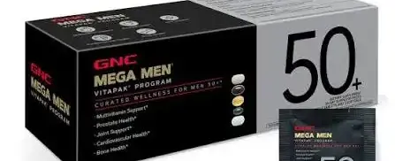 MEGA MEN Vitapak Program 50+ 남성 비타팩 프로그램 50+ (전량수출용)