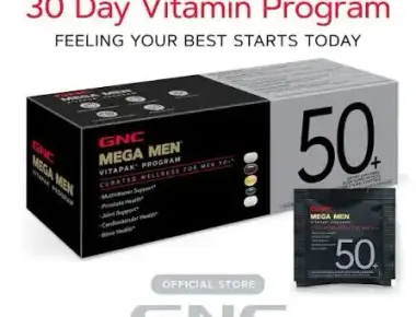 MEGA MEN Vitapak Program 50+ 남성 비타팩 프로그램 50+ (전량수출용)