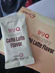 혈당 카페라떼맛