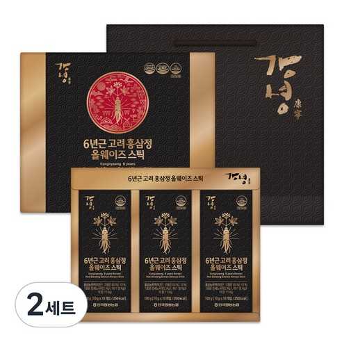 강녕 6년근 고려 홍삼정 올웨이즈 스틱 에스