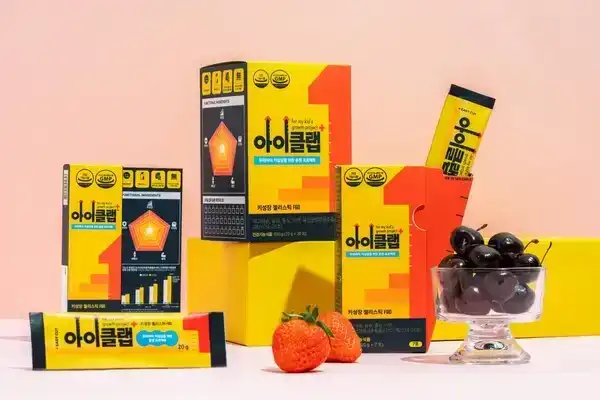 키성장 솔루션 & 홍삼스틱젤리 딸기맛
