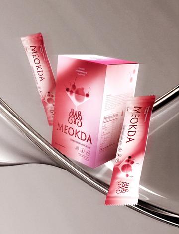 GlowBites Collagen Jellies (cherry x pomegranate flavour)